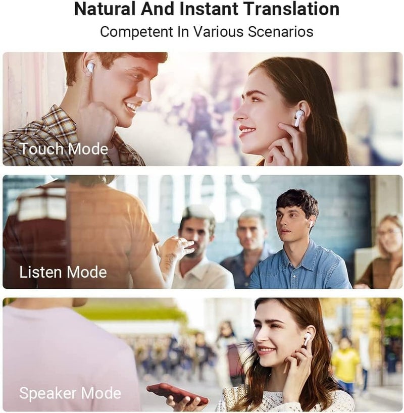 Timekettle M3 3 in 1 Language Translation Earbuds,43 Languages & 96 Accents, Offline Translator, No Subscription,for Exploring Expat Life Freely, APP Compatible with iOS & Android - Image 5